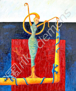 allusion 2 oil on canvas 2003 (25.4x30.5cm)