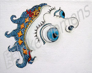 mute, oil on canvas 2004 (12.5x10cm)