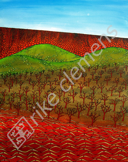 deliberatly lit, oil on canvas 2004 (42x52cm)