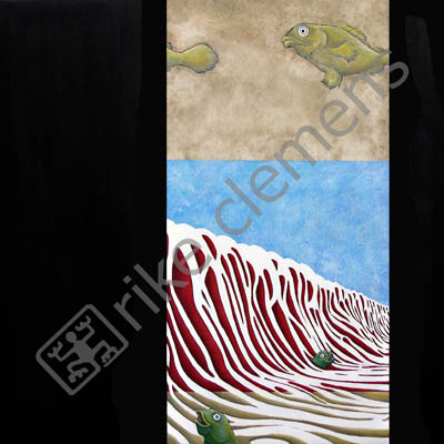 triptych 1, oil on canvas 2005  (40,5x40,5cm)