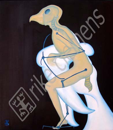 someone's comparison, oil on canvas (45x50cm) 2005