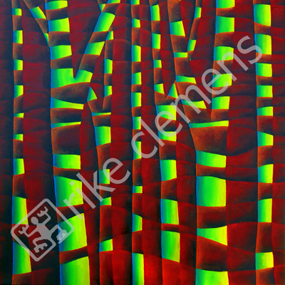 form of the formless, oil on canvas 2006 (68.5x68.5cm)