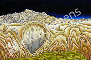 impressions NT 1, oil on canvas 2007 (15x10cm)