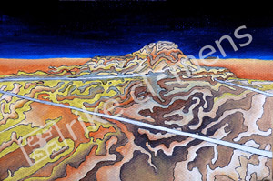 impressions NT 2, oil on canvas 2007 (15x10cm)