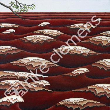 rest is motion's master, oil on canvas  2007 (50x50cm)