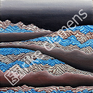 cold nights, oil on canvas (10x10cm)