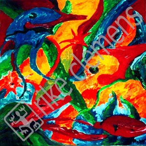 untitled, oil on canvas 1990  Hanover