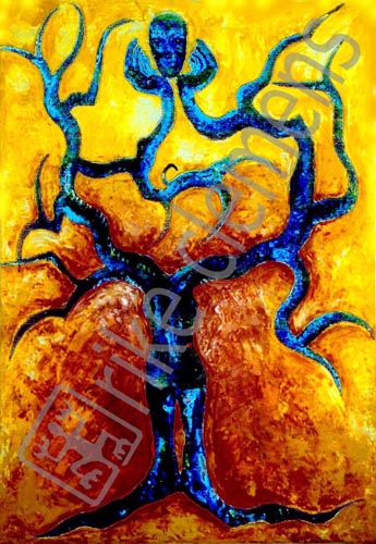 1994 oil on canvas, Hanover