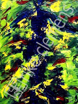 1999  MELBOURNE, Oil on canvas (25.5x30.5)