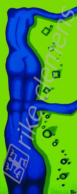 untitled, oil on canvas, 1999  (40x85)