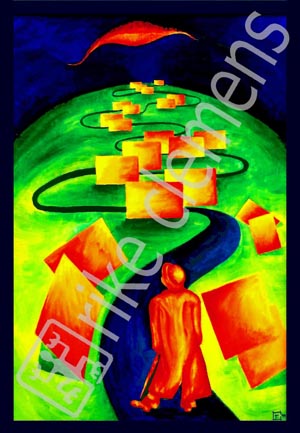 1999 MELBOURNE, Oil on board (46x62) framed