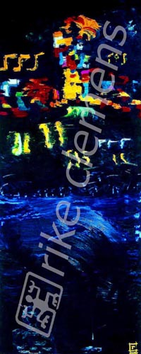 2000  MELBOURNE, oil on canvas (35x70), NY's