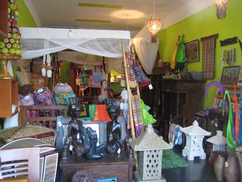 Shop interior_Bali Jani_street sign_  Westmelbourne_sign