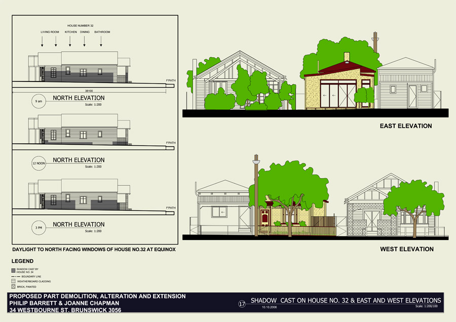 architecture project_extension_Brunswick_W&E elevation