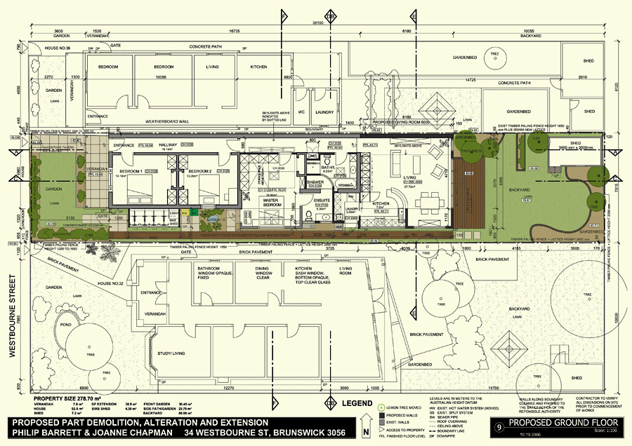 architecture project_extension_Brunswick_floorplan
